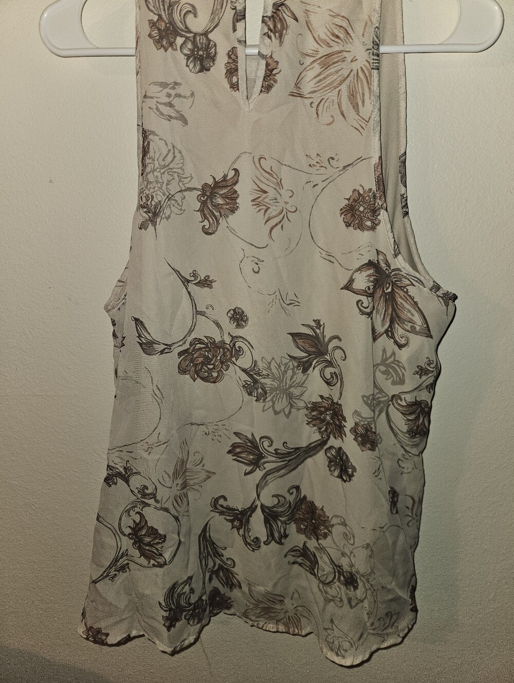 Maurices Womans Floral Sleeveless Blouse Size Xl - Picture 9 of 13